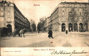 TORINO CITTÀ - MODIANO - Piazza e Corso San Martino - VG - #150 - Picture 1 of 2
