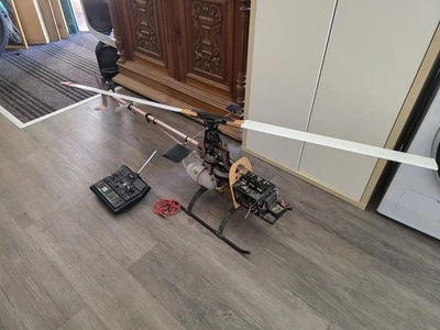 Rc Nitro verbrenner Helikopter Hubschrauber- BENZIN - Bild 1 von 4