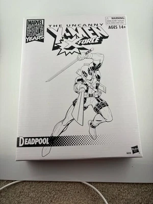 Figura de acción Hasbro Deadpool The Uncanny X-Men X-Force Marvel 80 años Foto 1 de 2