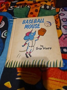 Baseball Mouse by Syd Hoff - rare hardcover kids book - 1969 - Foto 1 di 2