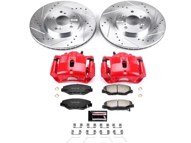 Комплект переднего тормоза и ротора для 2003-2008 Honda Pilot 2004 2005 2006 JZ753CT - Изображение 1 из 1