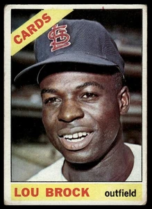 1966 Topps #125 Lou Brock - Picture 1 of 2