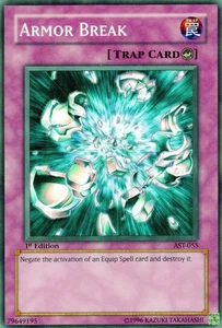Yu-Gi-Oh! "Armor Break" Common #AST-055 Unlimited! Moderately Played ! - Picture 1 of 2