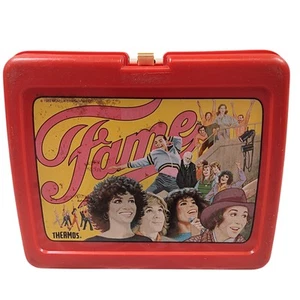 Vintage FAME TV Show Kunststoff Brotdose ohne Thermoskanne 1983 Sammlerstück Spielzeug 80er. - Bild 1 von 14