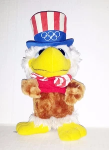 Olympische Spiele 1984 Los Angles Sam der olympische Adler Plüsch 11 Zoll - Bild 1 von 2