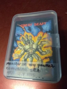 1991 ORIGINAL MONSTER IN MY POCKET COMPLETE SETS 48 Cards Adult Collector VG - Picture 1 of 3