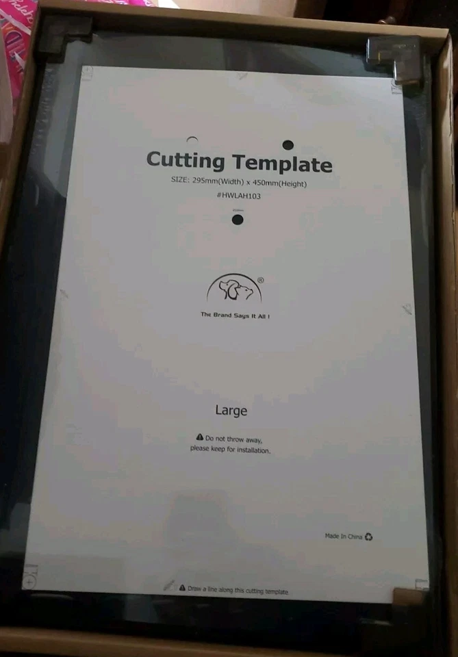 Marco de aluminio para puerta grande Classicmacher para perros mascotas Foto 1 de 1