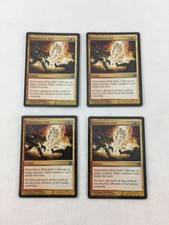 x4 Intimidation Bolt NM MTG Alara Reborn Magic comes in hard sleeves