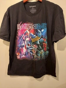 T-shirt ufficiale Iron Maiden - The Future Past World Tour 2024 - taglia XL METAL - Foto 1 di 6