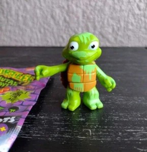 2024 TMNT Mutant Mayhem Ooze Splattered Tots, Leonardo (suelto) - Imagen 1 de 7