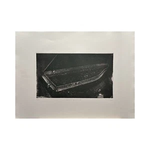 AGUSTIN BEJARANO. Gravur. Chalkographie. Zeitgenössische Kunst. Kubanische Kunst. Boot. - Bild 1 von 7