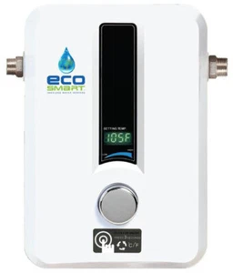 EcoSmart Electric Tankless Hot Water Heater 11 kW Self Modulating Endless Supply - Picture 1 of 12