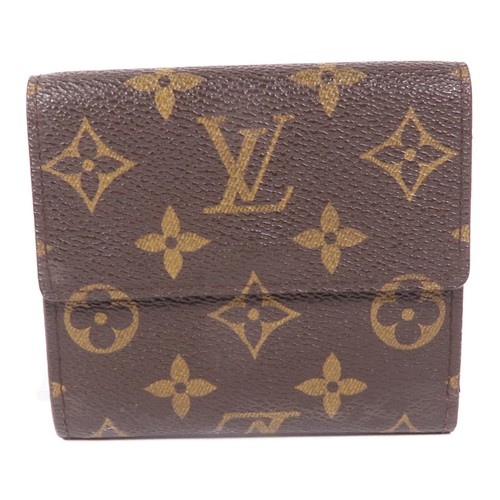 LOUIS VUITTON（LV） LOUIS VUITTON LV GHW Porte Monnaie Billet Carte Portafoglio Credito M61652 Monogramma