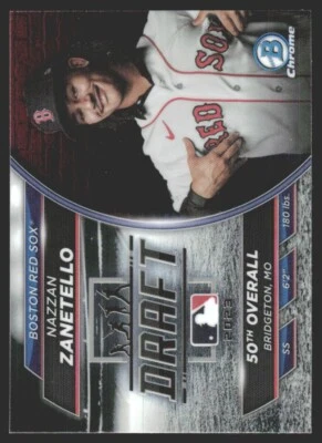2023 Bowman Draft Night Nazzan Zanetello #BDN-1 GS1-10 - Image 1 of 2