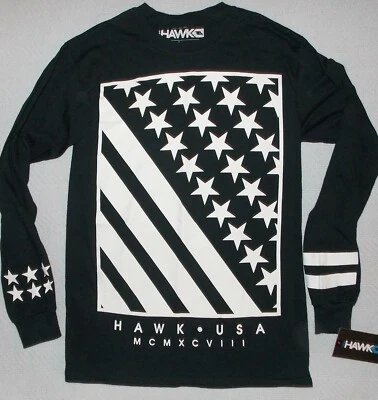 NUEVO CON ETIQUETAS NUEVO Tony Hawk Blendstar Camisa de Monopatín Manga Larga para Hombres S Foto 1 de 4