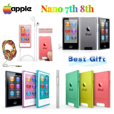 🍎New Apple ipod nano 7th 8th Generation 16GB MP3（Sealed box ） All Colors🧡GIFT✅ - Image 1 of 4