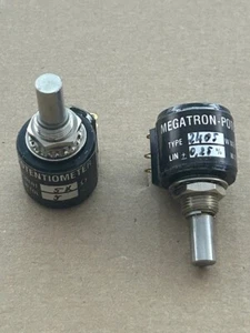 1 Stück Potentiometer AL2405 MEGATRON Elektronik - 100K Ohm +/-3% lin +/- 0.25% - Picture 1 of 1