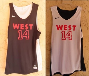 West #14 Nike Reversible Basketball Jersey 867766 - Picture 1 of 7