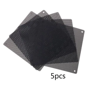 Staubfilter Computer Lüfter Filter Kühler PVC schwarz staubdicht für Gehäuseabdeckung PC Mes - Bild 1 von 8