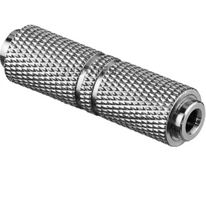 Audio Adapter Verbinder Klinke 3,5 mm Stereo Kuplung auf 3,5 mm Kuplung aan - Bild 1 von 2