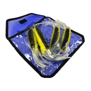 Trolling Squid Daisy Chain for Big Game Fishing Trolling with Lure Bag - Picture 1 of 2