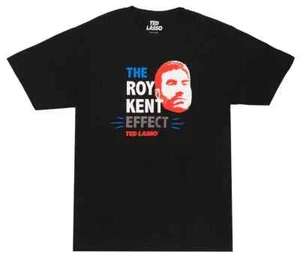 Ted Lasso A.F.C. Richmond "The Roy Kent Effect" Short Sleeve Black T-shirt - Picture 1 of 1