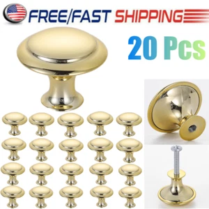 20 Pcs Stainless Steel Cabinet Knobs Drawer Pulls Door Cupboard Kitchen Handles - Picture 1 of 11