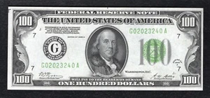 FR 2151-G 1928-A $100 FRN FEDERAL RESERVE NOTE CHICAGO, IL CHOICE UNCIRCULATED - Picture 1 of 2