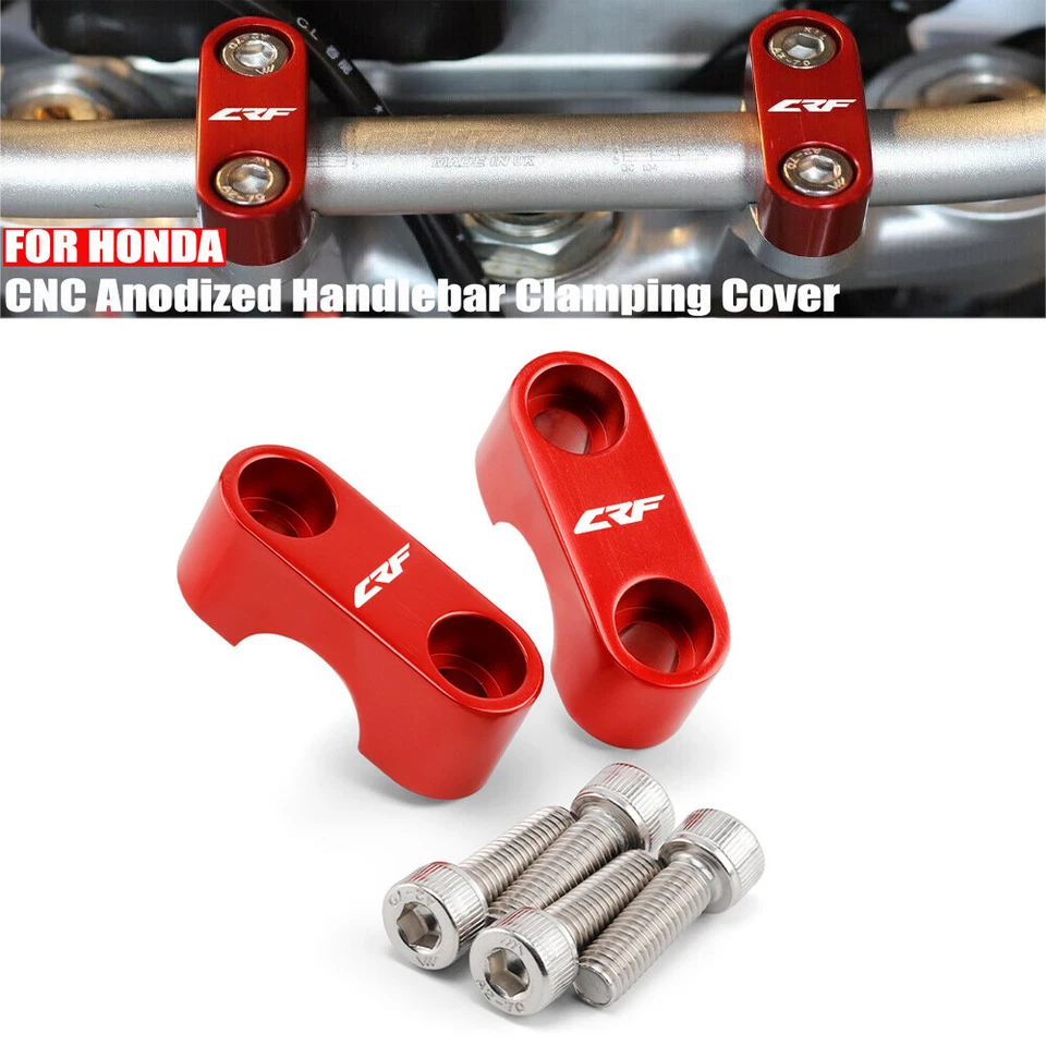 Cubiertas de sujeción de manillar CNC para HONDA CRF 150F 150R 150RB 230F/M/L 250F/R 300L Foto 1 de 4
