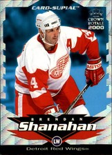 1999-00 (RED WINGS) Crown Royale Card-Supials #10 Brendan Shanahan