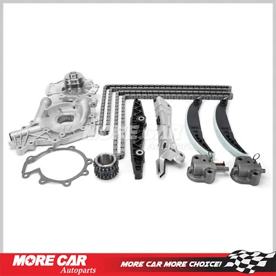 Timing Chain Kit Oil Water Pump for 01-04 Ford Escape Taurus Mazda Sable 3.0L V6 - Изображение 1 из 4