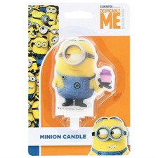 Despicable Me - Minions LARGE Candle NOVELTY BIRTHDAY PARTY CAKE Boy Girl Party