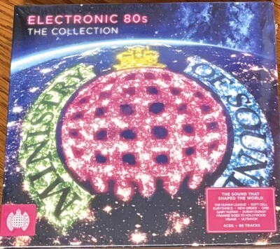 VARIOUS "ELECTRONIC 80S-THE COLLECTION" BRAND NEW ORIGINAL 2017 UK 4CD ALBUM - Image 1 of 2