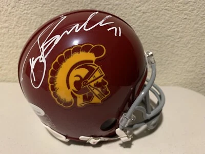 Tony Boselli Signed USC Trojans Mini Helmet JSA - Image 1 of 4
