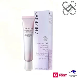 Shiseido White Lucent Brightening Spot Control Base UV SPF35 Pink 30ml (NEW) - Picture 1 of 6