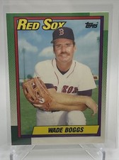 1990 Topps TIFFANY Baseball Card Wade Boggs #760 Mint FREE SHIPPING