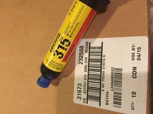 New Unopened Loctite315 25ml Expiry 4/2015 - Picture 1 of 2