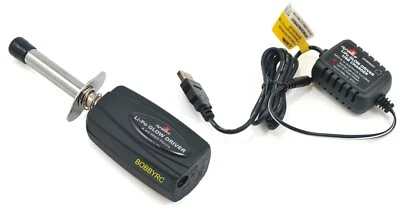 Dynamite E0201 LiPo Glow Driver W/ Batt & Usb Charger - Image 1 of 2