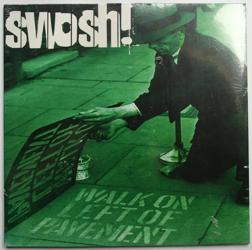 Swosh Walk On Left Of Pavement Ltd 12inch EP + CD FOC Sealed - Bild 1 von 1
