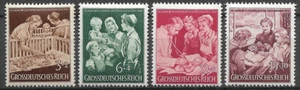 GERMANY (REICH) - 1944 MNH "Mother & Child - Nursing" Complete Set !!!! - Picture 1 of 1