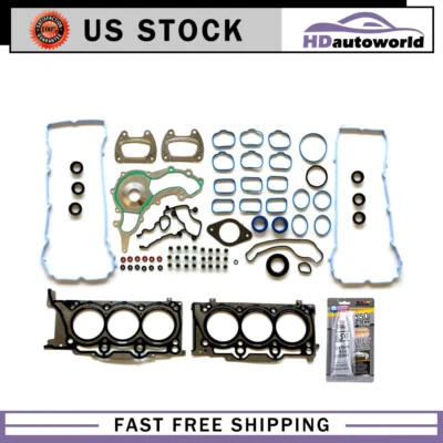 Juego de juntas de culata para Dodge Grand Caravan Journey 2011-2016 2012 2013 3,6 L V6 DOHC Foto 1 de 2