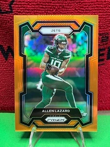 2023 Panini Prizm - Allen Lazard #229 - Orange Prizm /249 - Picture 1 of 2