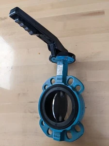 InterApp IA Absperrhahn Absperrklappe Drosselklappe Zwischenflanschklappe DN 100 - Bild 1 von 3