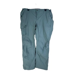 Duluth Trading Curvesetter Heirloom Gardening Cargo Pants Green Work 16 X 31 - Picture 1 of 15