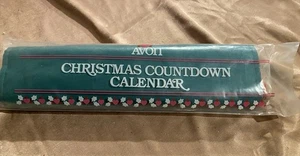 NEW, Factory Sealed Avon Countdown to Christmas Advent Calendar & Mouse 🐭 1987 - Picture 1 of 3