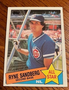 1985 Topps All Star #713 Ryne Sandberg Chicago Cubs - Bild 1 von 2