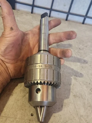 LFA KEY TYPE DRILL CHUCK CAP Size 3/16" - 1-1/32 TAPER MOUNT  4JT 85B-9A - Image 1 of 4