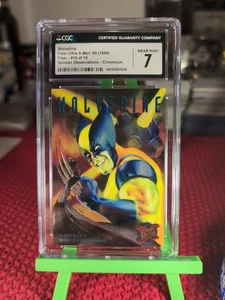 1995 Fleer Ultra Marvel X-Men Sinister Observations Chromium Wolverine #10 CGC 7 - Picture 1 of 6