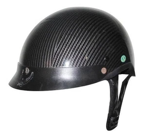 Rodia RHD200 Half Motorcycle Helmet (Carbon Graphic) - Picture 1 of 4