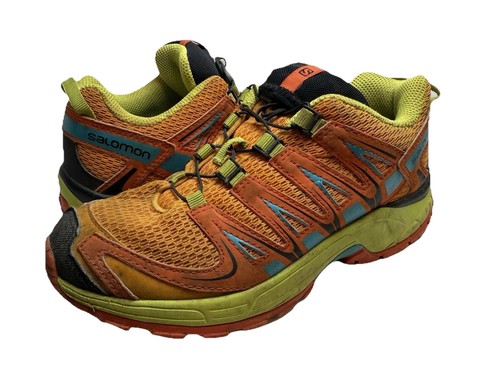 SALOMON XA Pro Youth 4 36 arancione sneaker multicolore maglia escursionismo scarpe sportive